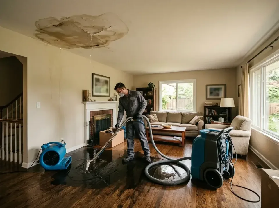 attic-pipe-burst-ceiling-drip-008 — frequently asked questions, Water Damage Restoration & Carpet Care in Canfield, OH